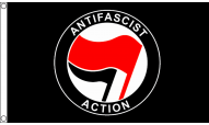 Antifascist Action Flags
